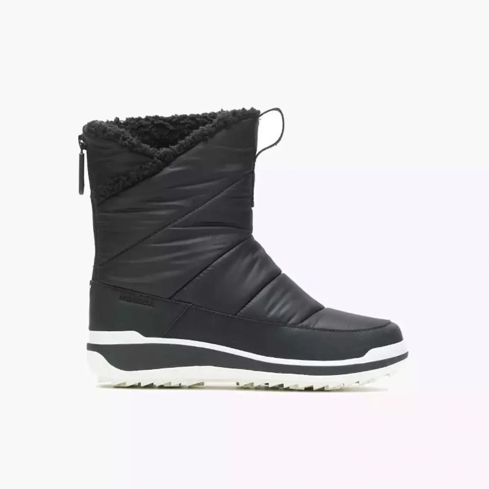 Merrell Snowcreek Sport Mid Zip Polar Snow Boots - Waterproof, Insulated